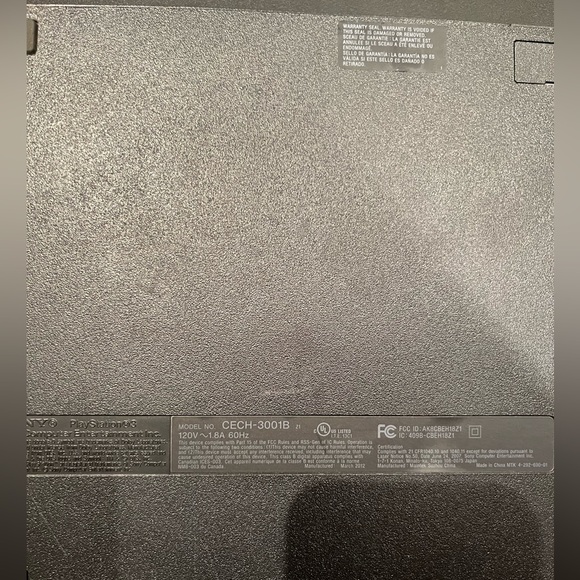 Ps3 fully function checked my GameStop with 1 controller and cords and NCAA 13 - Picture 2 of 4